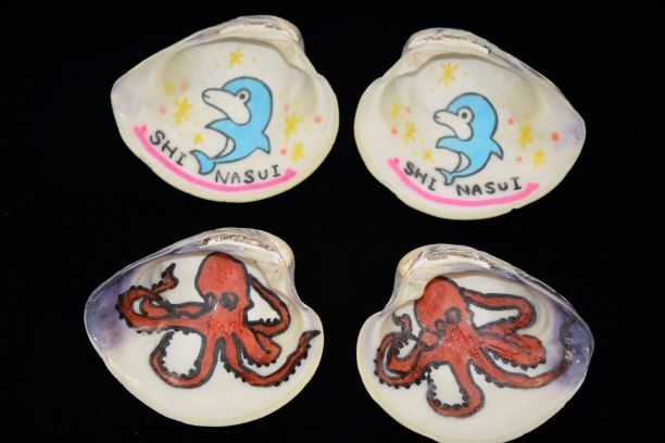 貝で遊ぼうコーナー 貝合わせ