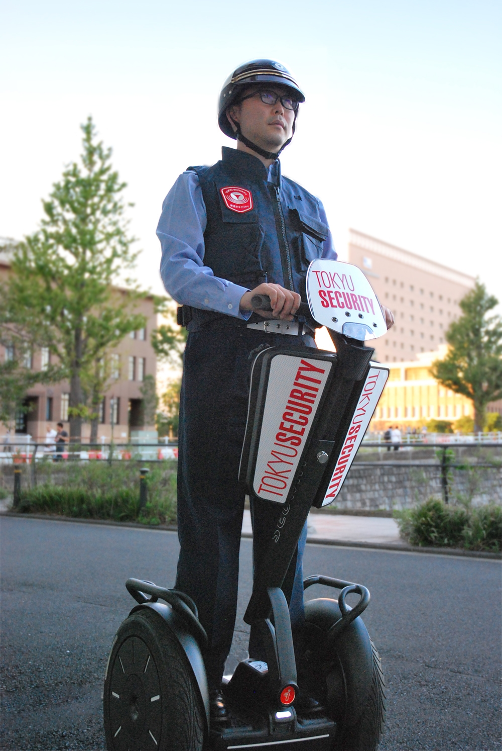 セグウェイを活用した巡回警備(イメージ)