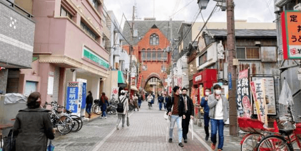 現在（2/15）の商店街の様子