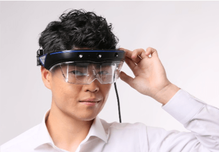 【AceReal Oneの特徴】視界を遮らない設計と鮮明なクリアレンズ