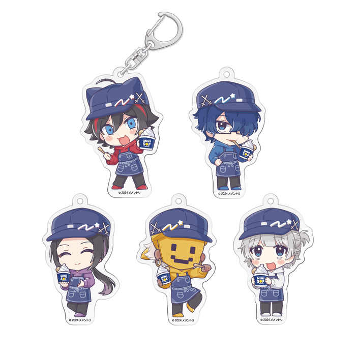 アクリルキーホルダー 全5種 イメージ画像