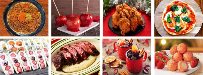 お食事からスイーツまで!バラエティ豊かなメニューが100種類以上