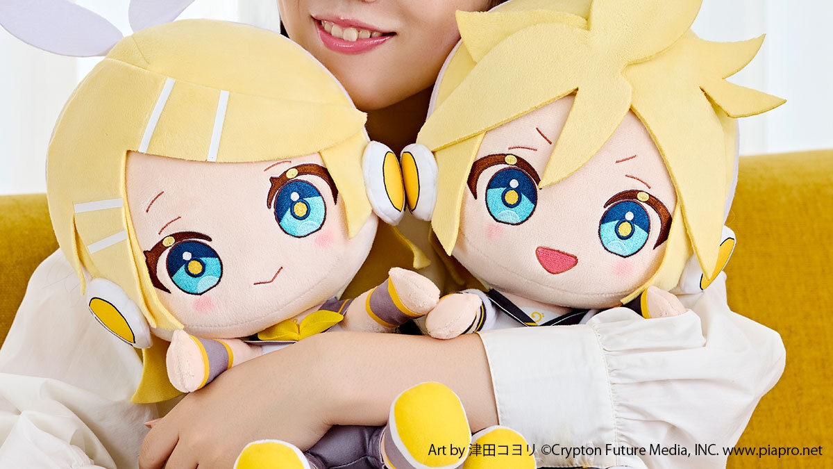 あったかぬいぐるみ 鏡音リン/鏡音レン(使用イメージ)