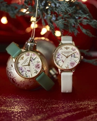 冬の庭の花々を閉じ込めて。 オリビア・バートン新作腕時計「イラストレイテッドフローラル」登場