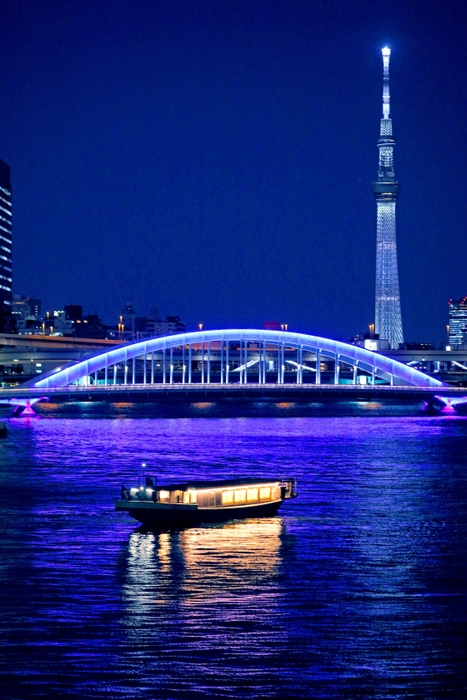 屋形船「鮨 おりがみ」 運航イメージ(1)