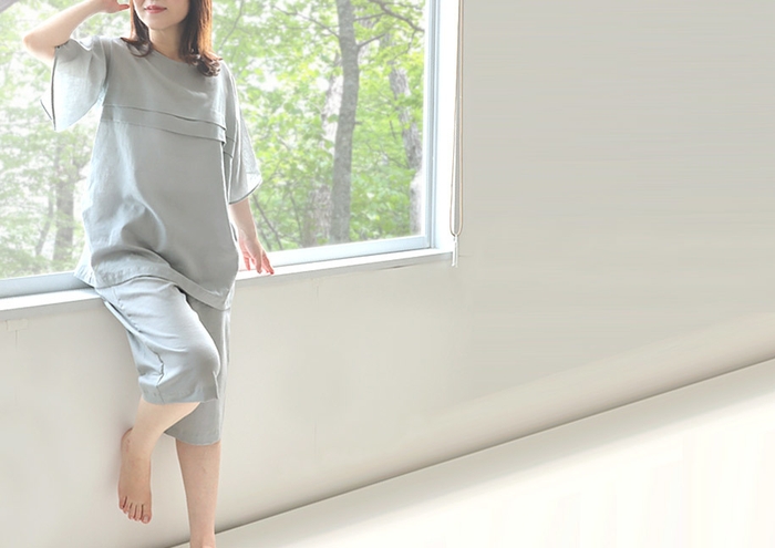 注文数が前年比で約600%の快適パジャマ(女性用)