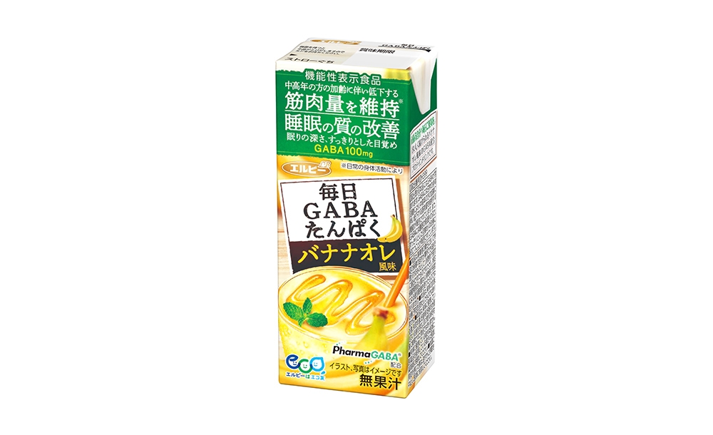 商品画像_毎日GABAたんぱく バナナオレ風味