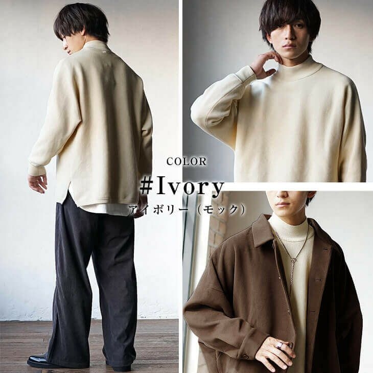 MinoriTY ORIGINAL  サイドスリットミラノリブビッグニット