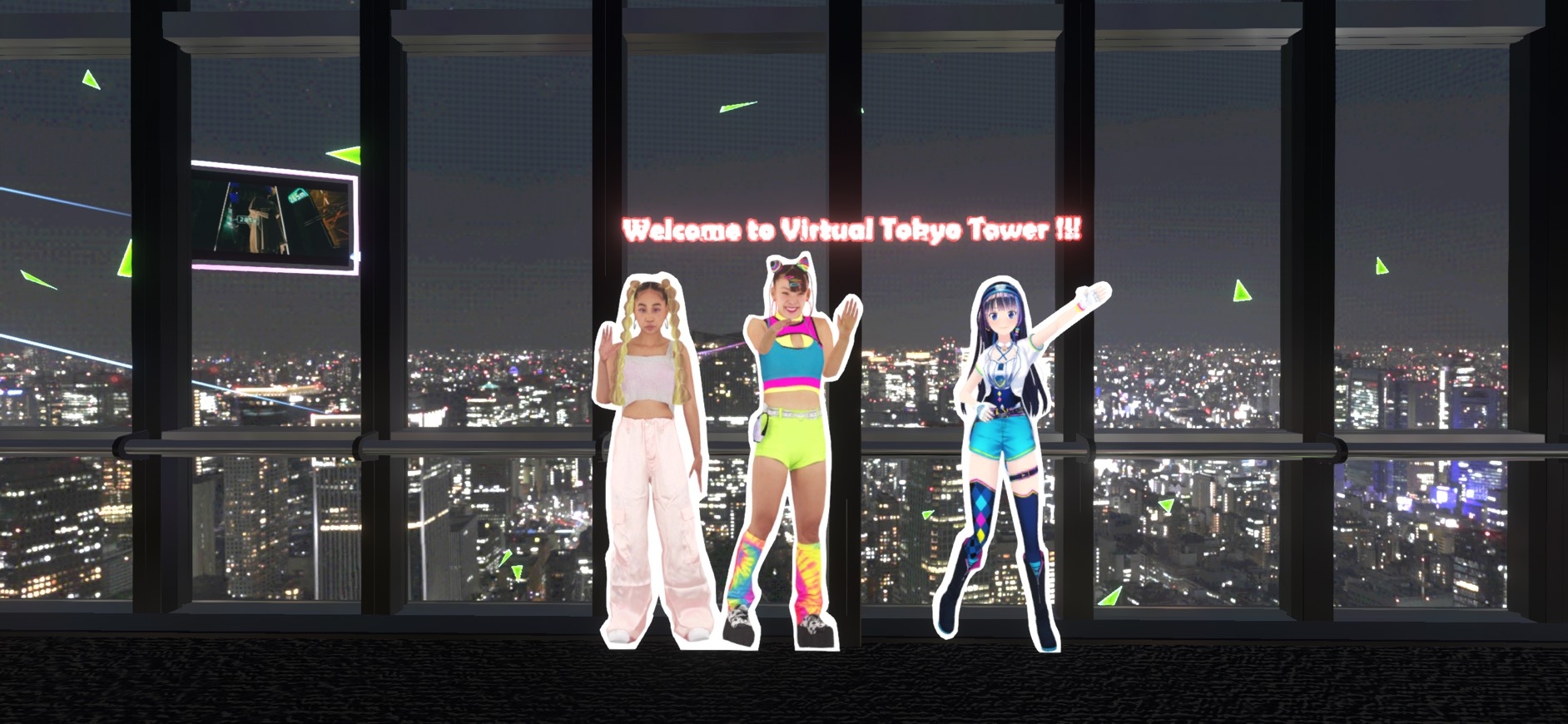 展望台トップデッキのフォトスポット
