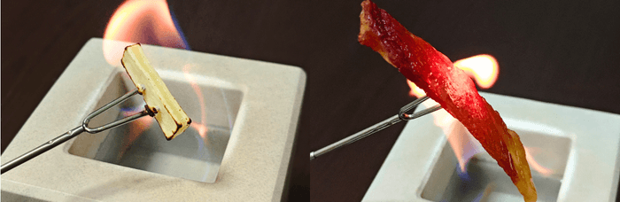 焼きマシュマロやおつまみの炙りが簡単にできる