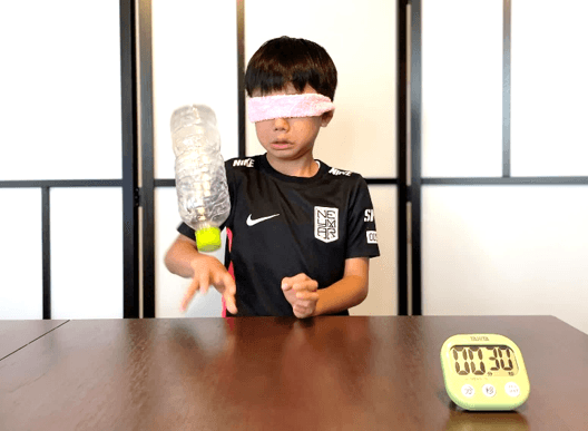 ペットボトル回し