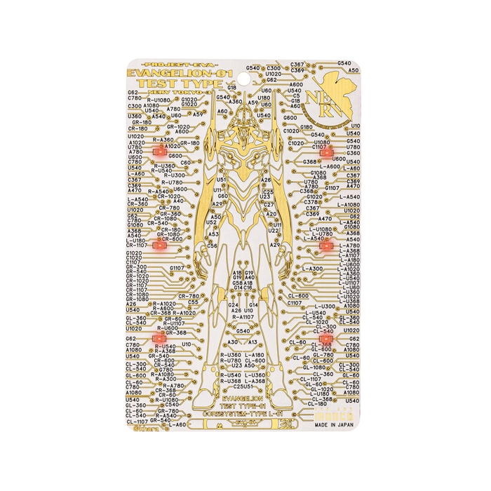 FLASH EVA01 基板アート バッグタグ 白