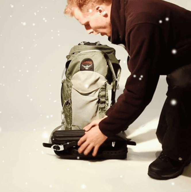 「Snowfeet(スノーフィート)」はコンパクトサイズ