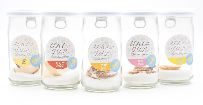 ぽんしゅグリアゼリーラインナップ