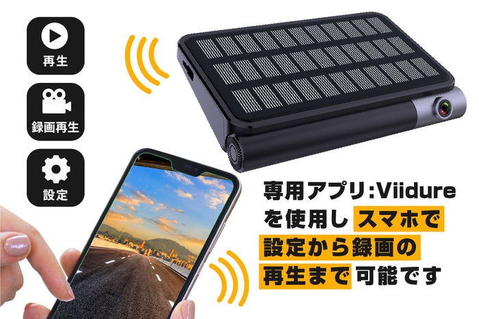 専用アプリで操作簡単