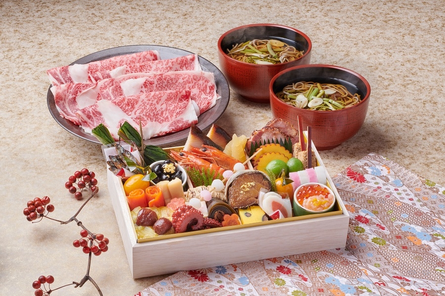 かごの屋 特選おせち一段重 JA特選和牛セット