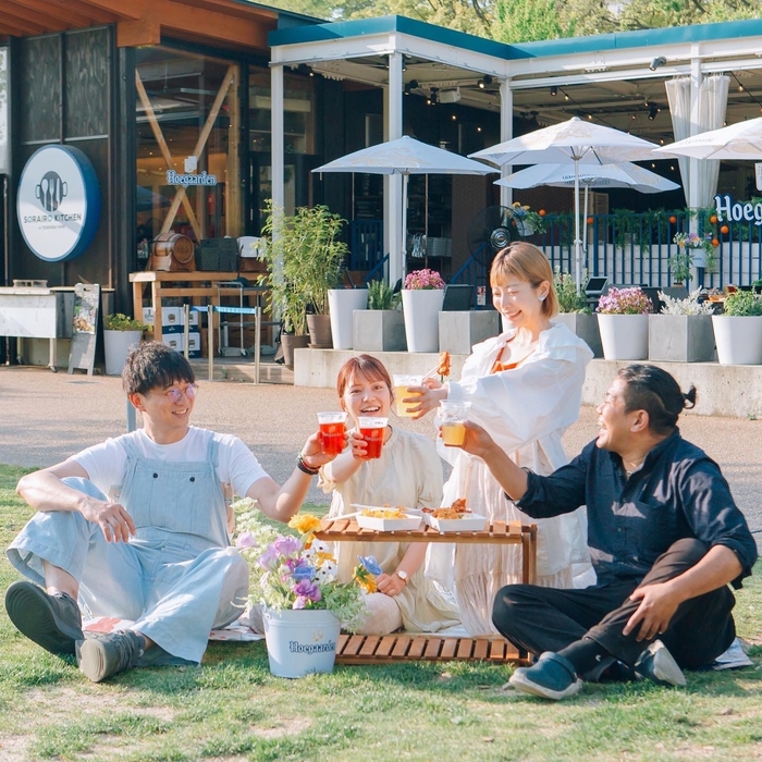 芝生で乾杯(てんしば店)