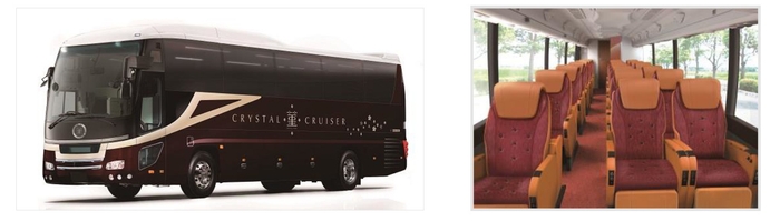 クリスタルクルーザー「菫」(すみれ)(イメージ)