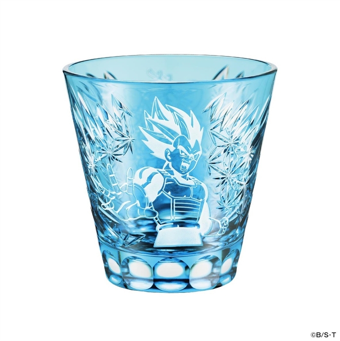 ドラゴンボール切子グラスベジータ