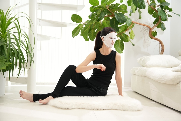 耳掛けだからエクササイズをしていてもズレ落ちない