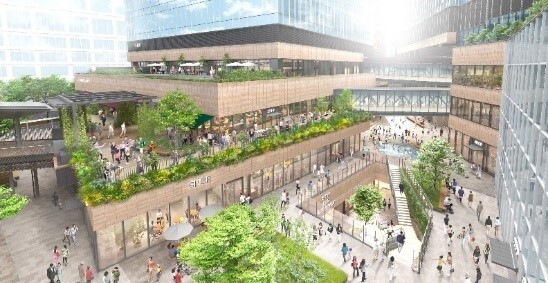 グラングリーン大阪南館 完成予想イメージ 提供:グラングリーン大阪開発事業者