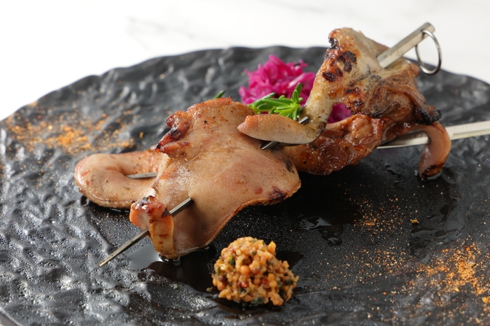 ケイジャン香る串焼き ラムタンのスピエディーニ 2,640円(税込)