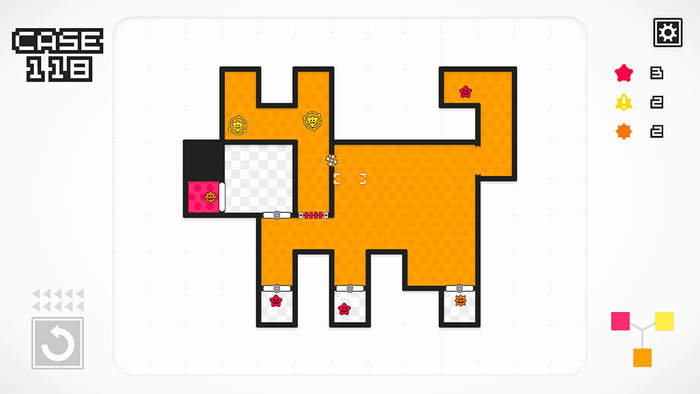 イラストモチーフのステージ( 犬)