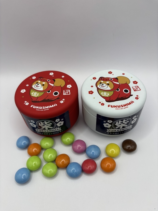 カラフルチョコレート缶