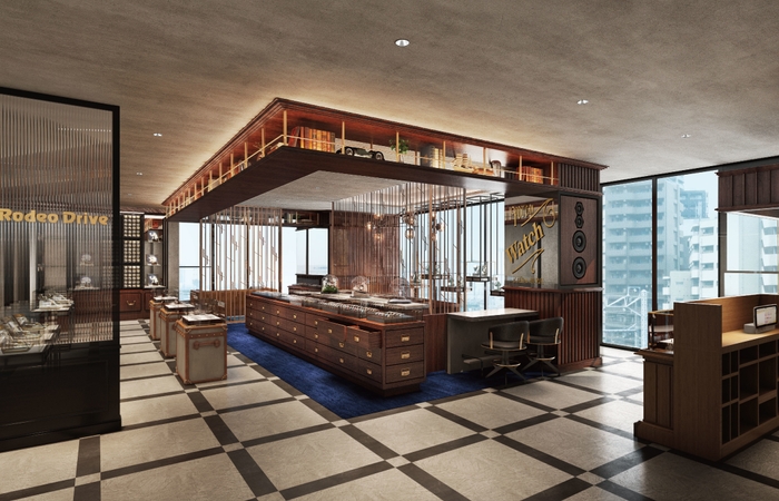 2階:腕時計フロア