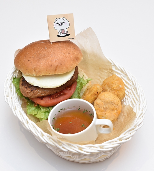 ぶたさんハンバーガー(ナゲット・スプー付き)