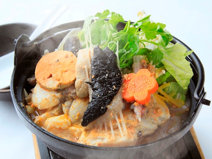 あんこう尽くし会席を堪能 ※イメージ