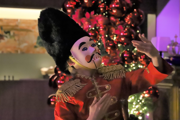 ▲クリスマスにお馴染みのくるみ割り人形も登場