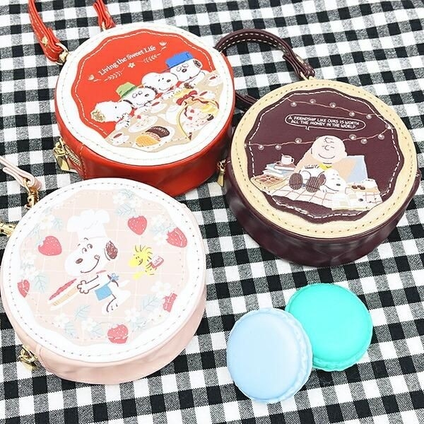 スヌラウンドマカロンポーチ