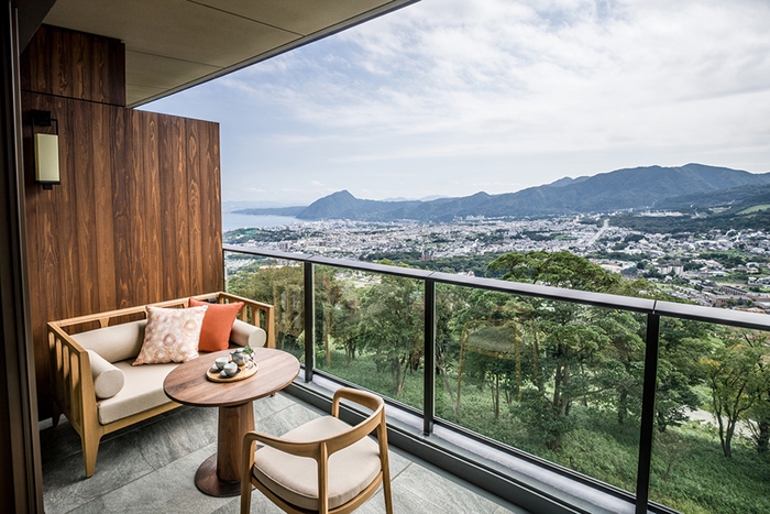 温泉地ならではの風景を一望(イメージ)