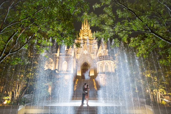 お二人の記念のお写真も