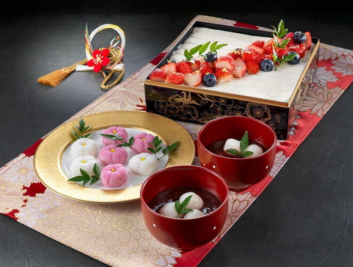 お正月アップグレードスイーツ集合