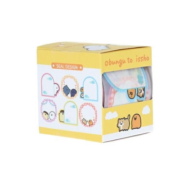 お文具さんと一緒のシール