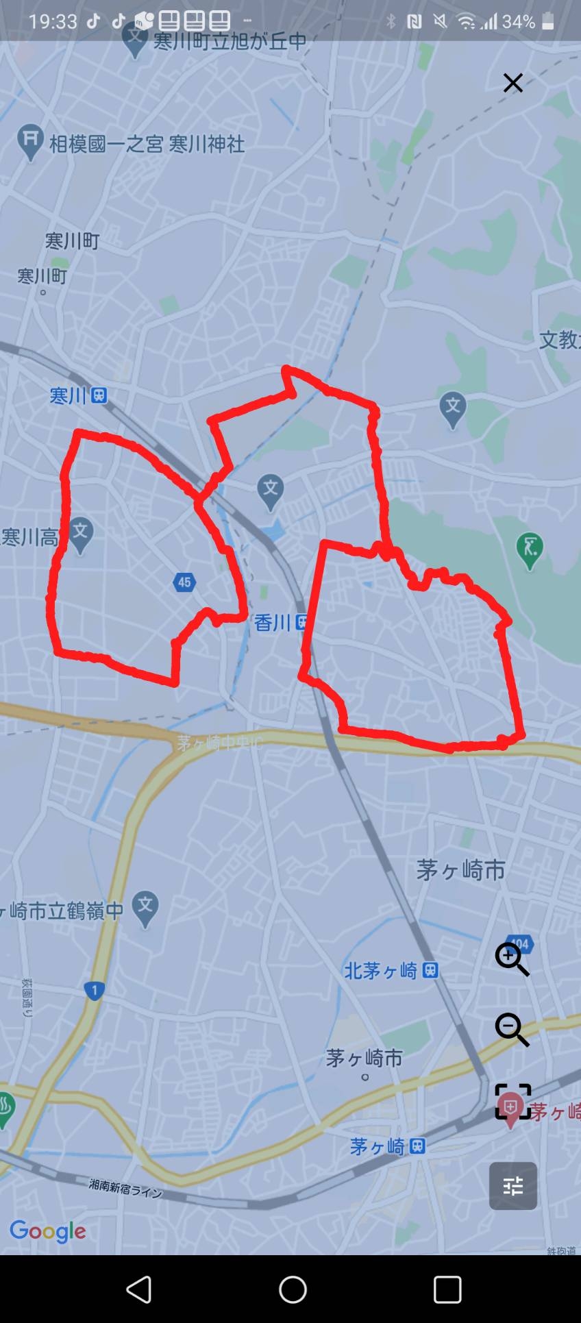 2つの円をどう描くかがポイント!