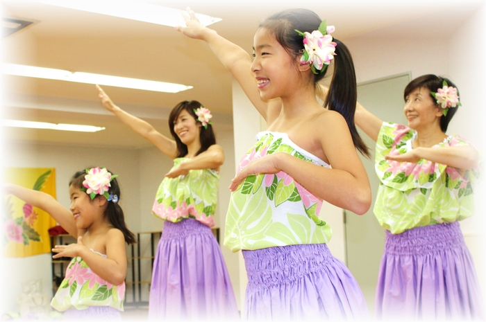 親子でレッスン風景