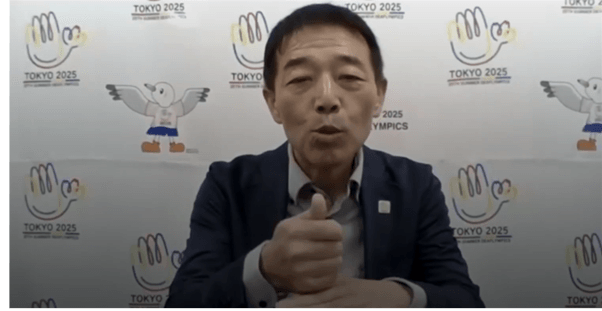 デフリンピック運営委員会事務局長の倉野直紀さん