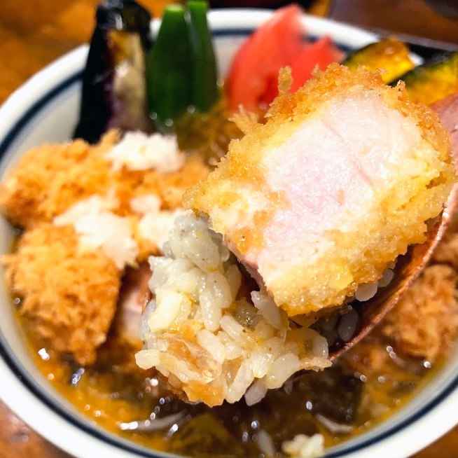 冷やしカレーかつ丼(渋谷かつ吉)
