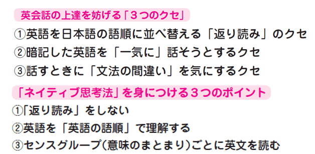 日本人にありがちな「英会話の3つのクセ」を解消