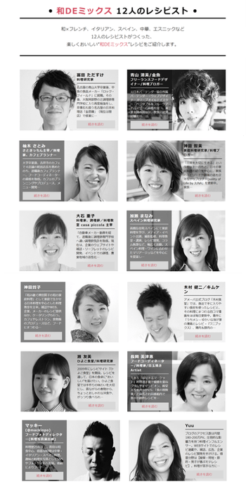 12人のレシピスト