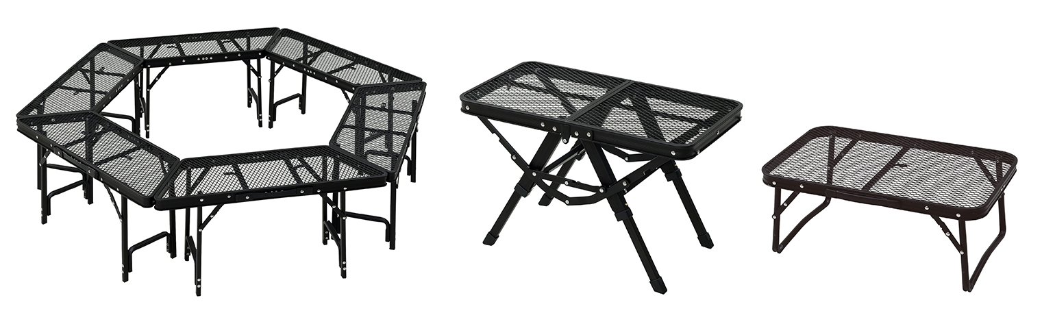 「タフライトテーブル」シリーズ 商品ラインナップ