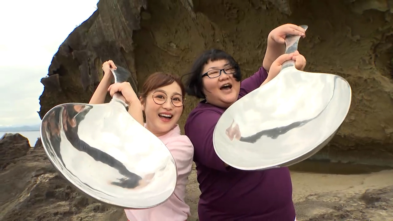 左から)鈴木奈々、安藤なつ(メイプル超合金)