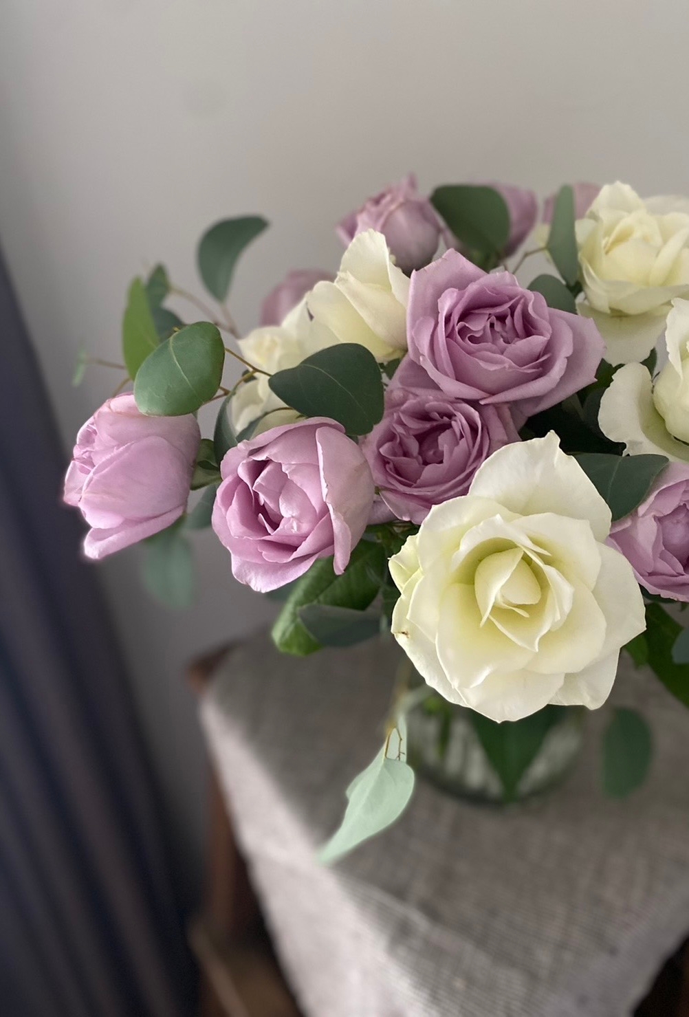 BLUE MOON・ブルームーン(紫)とWHITE SUCCESS