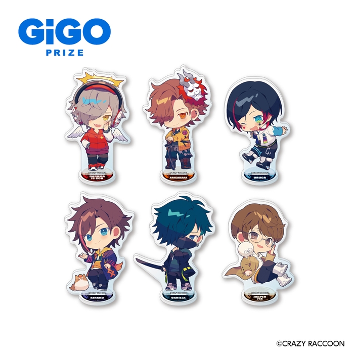 ▲デフォルメアクリルスタンドVol.2(全6種)