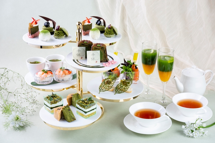 お抹茶アフタヌーンティー ～Collaboration with 千休～