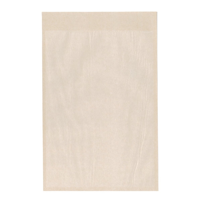 グラスパック 平袋 170mm幅　グラシン紙×クラフト紙(前面)