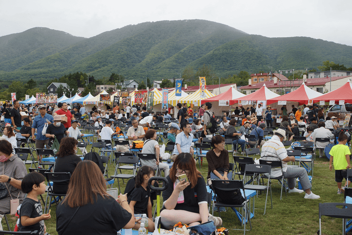 農村フェス会場